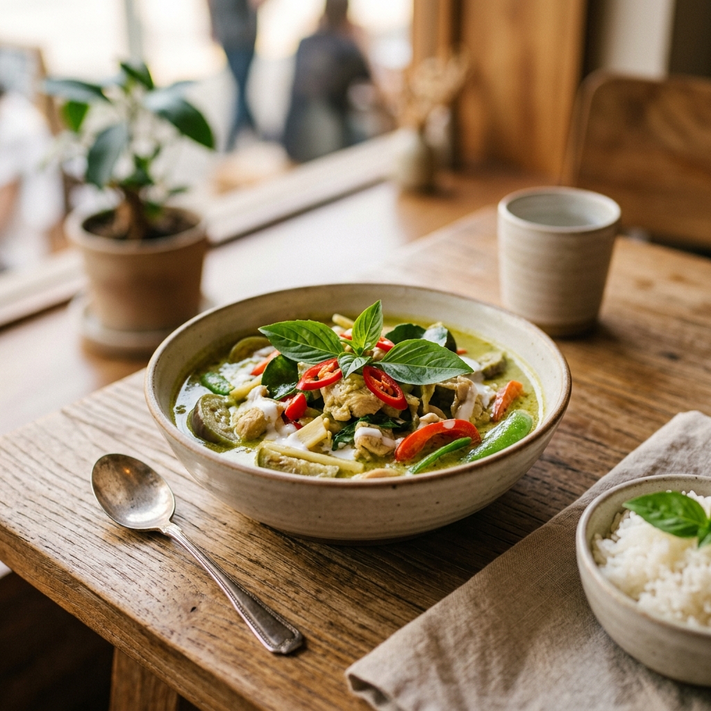 Exotic Thai Curries and Pan-Asian Dishes